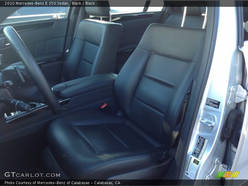 Black / Black 2010 Mercedes-Benz E 350 Sedan