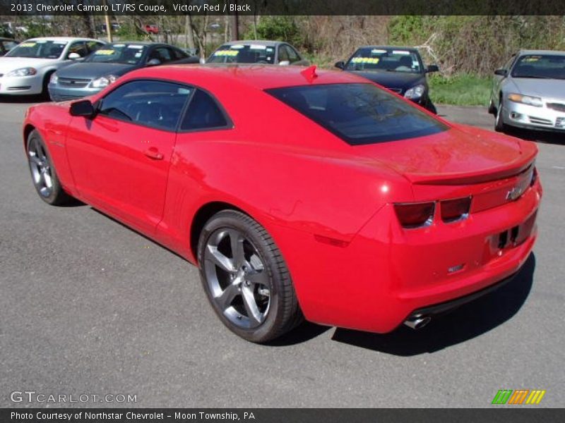 Victory Red / Black 2013 Chevrolet Camaro LT/RS Coupe