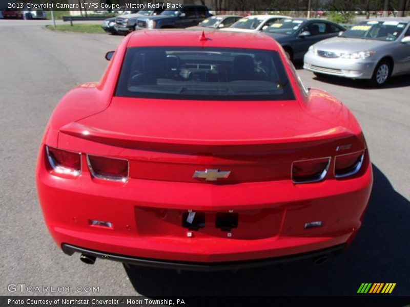 Victory Red / Black 2013 Chevrolet Camaro LT/RS Coupe