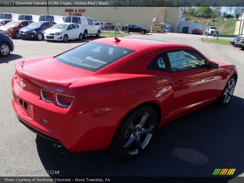 Victory Red / Black 2013 Chevrolet Camaro LT/RS Coupe