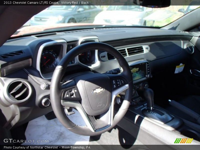 Victory Red / Black 2013 Chevrolet Camaro LT/RS Coupe