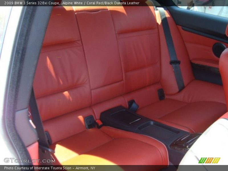 Rear Seat of 2009 3 Series 328xi Coupe