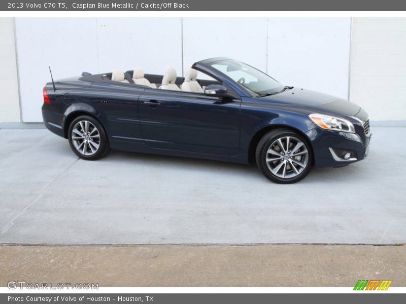 Caspian Blue Metallic / Calcite/Off Black 2013 Volvo C70 T5
