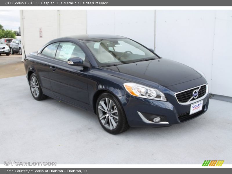 Caspian Blue Metallic / Calcite/Off Black 2013 Volvo C70 T5