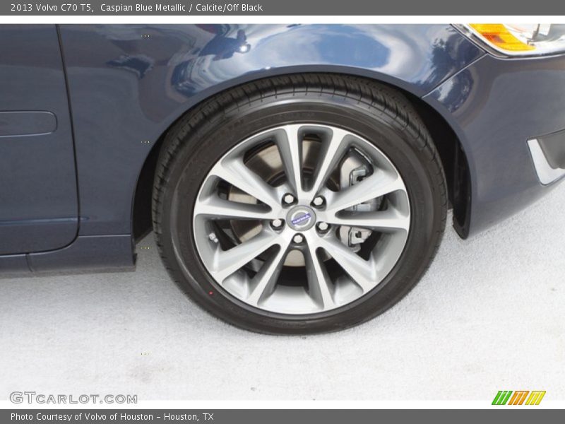Caspian Blue Metallic / Calcite/Off Black 2013 Volvo C70 T5