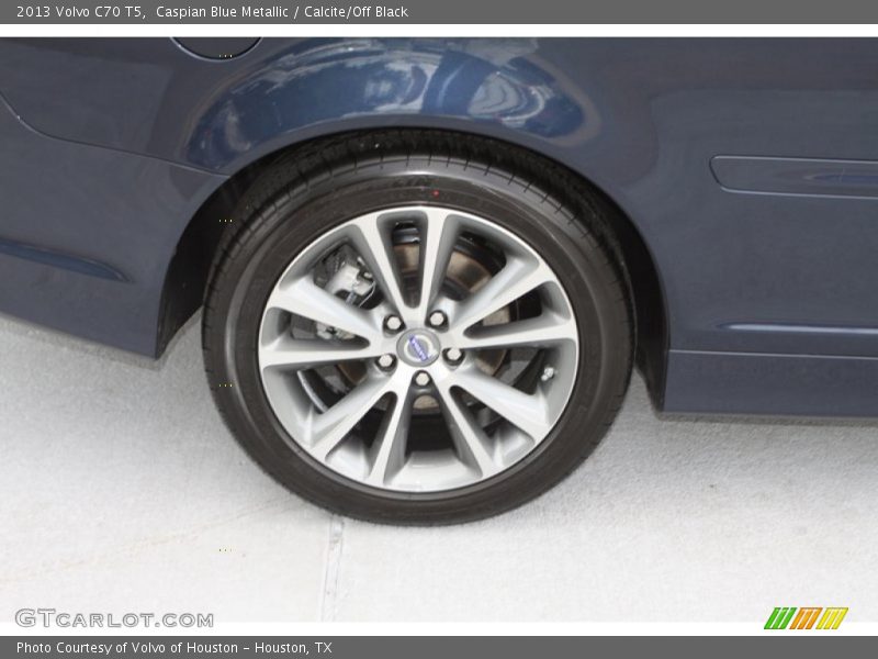 Caspian Blue Metallic / Calcite/Off Black 2013 Volvo C70 T5