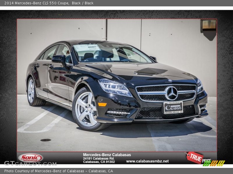 Black / Black 2014 Mercedes-Benz CLS 550 Coupe