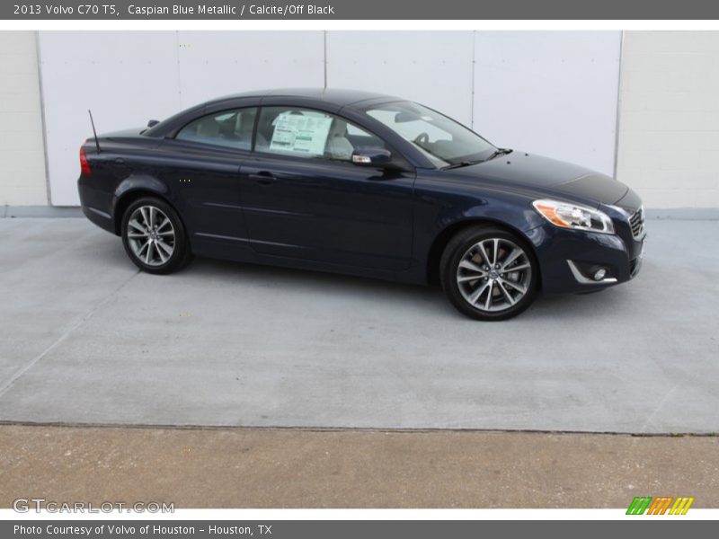 Caspian Blue Metallic / Calcite/Off Black 2013 Volvo C70 T5