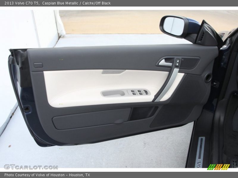 Caspian Blue Metallic / Calcite/Off Black 2013 Volvo C70 T5