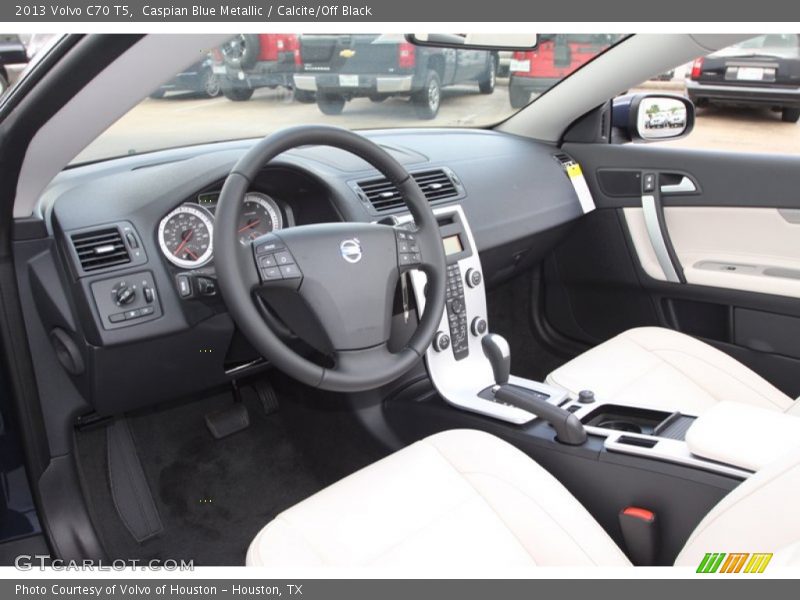 Caspian Blue Metallic / Calcite/Off Black 2013 Volvo C70 T5