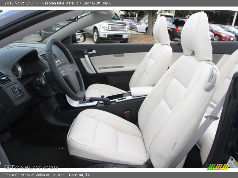 Caspian Blue Metallic / Calcite/Off Black 2013 Volvo C70 T5