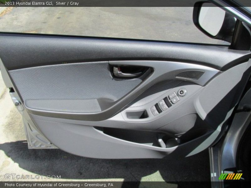 Silver / Gray 2013 Hyundai Elantra GLS