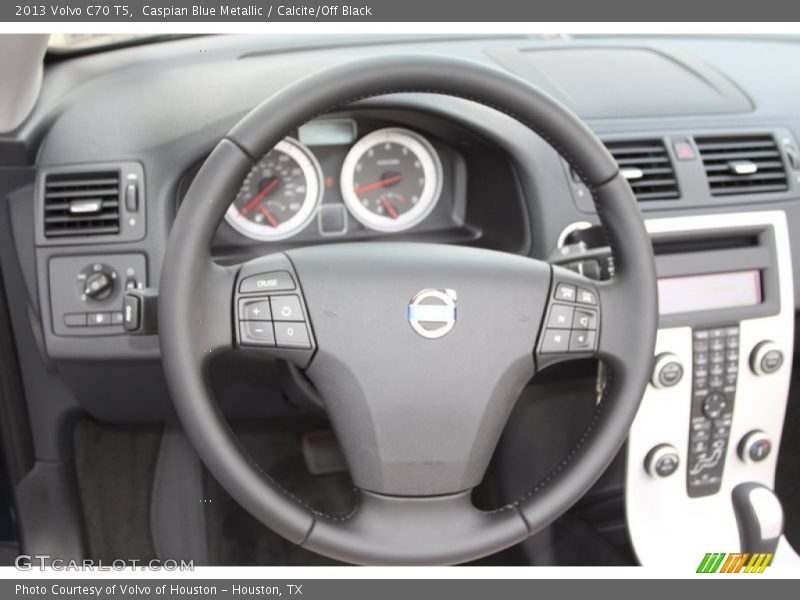 Caspian Blue Metallic / Calcite/Off Black 2013 Volvo C70 T5