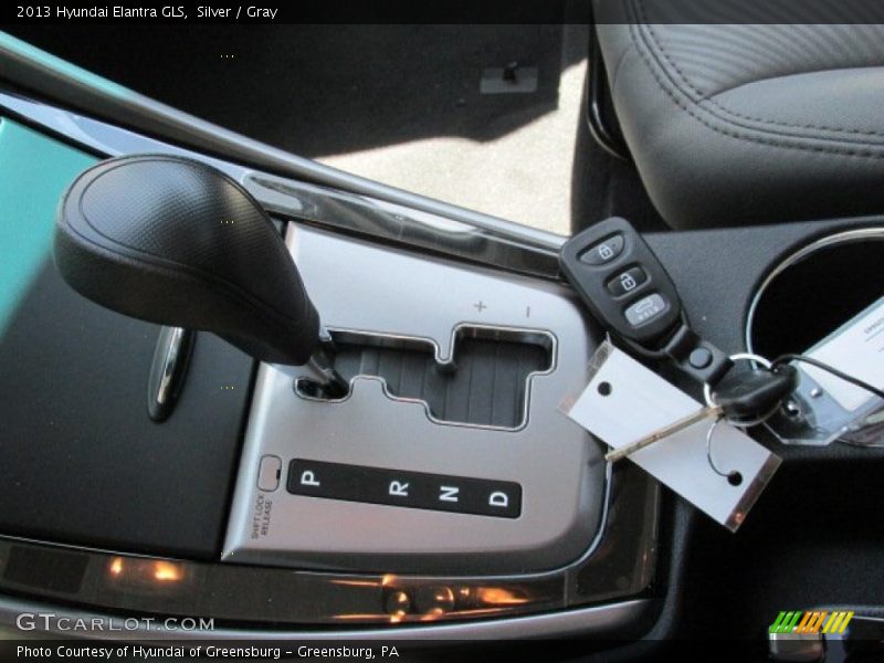 Silver / Gray 2013 Hyundai Elantra GLS