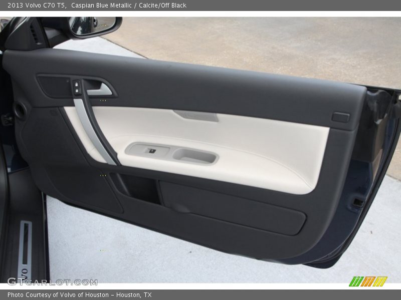 Caspian Blue Metallic / Calcite/Off Black 2013 Volvo C70 T5