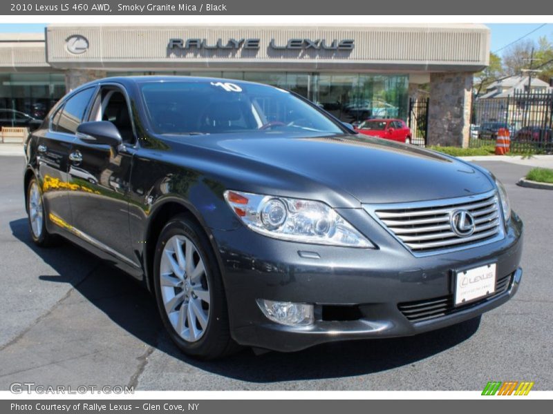 Smoky Granite Mica / Black 2010 Lexus LS 460 AWD