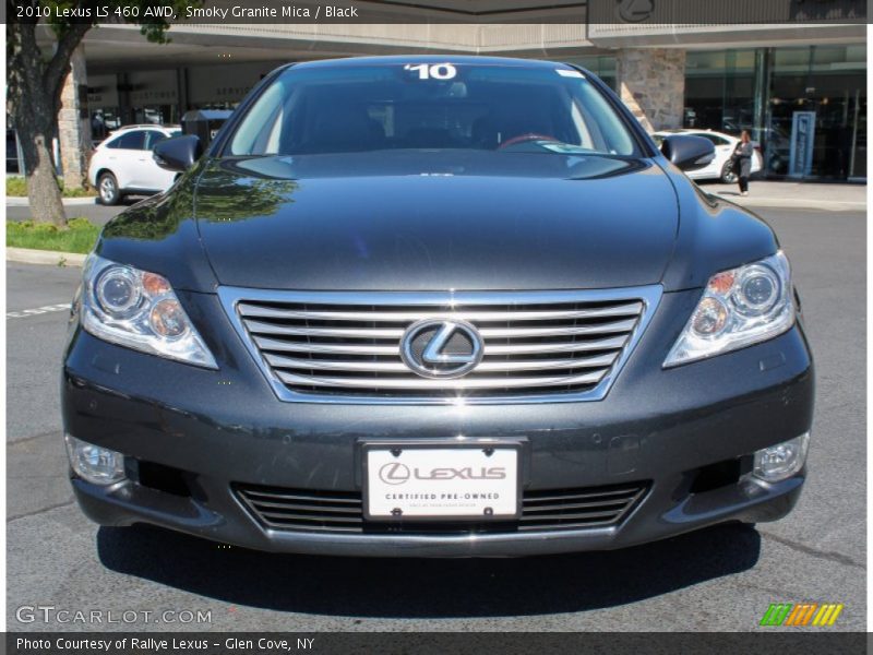 Smoky Granite Mica / Black 2010 Lexus LS 460 AWD