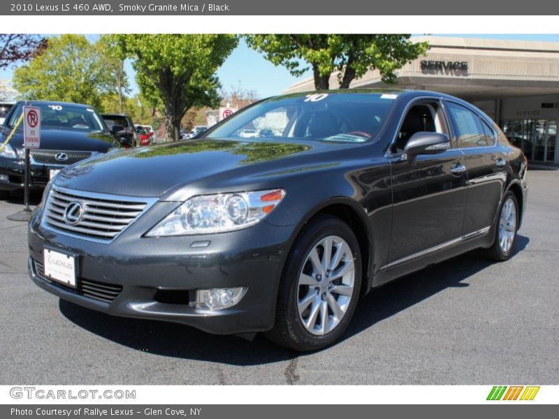 Smoky Granite Mica / Black 2010 Lexus LS 460 AWD