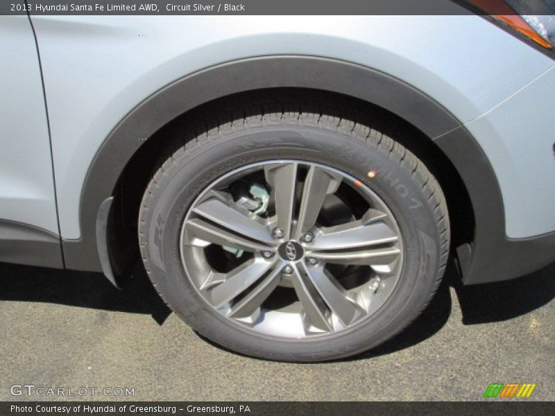  2013 Santa Fe Limited AWD Wheel