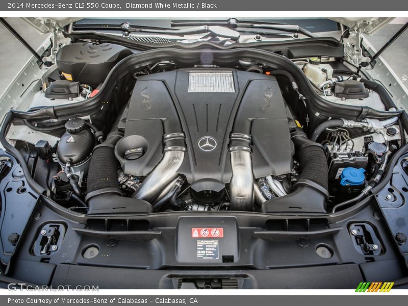 2014 CLS 550 Coupe Engine - 4.6 Liter Twin-Turbocharged DOHC 32-Valve VVT V8