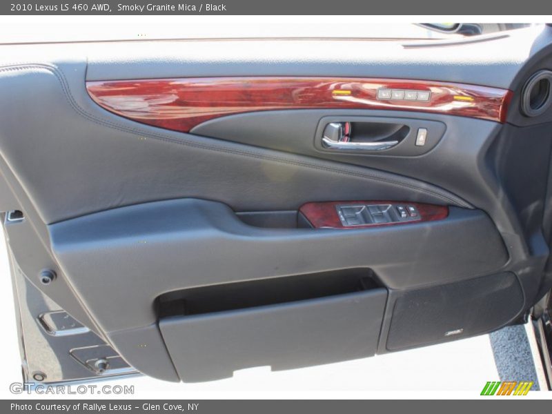 Smoky Granite Mica / Black 2010 Lexus LS 460 AWD