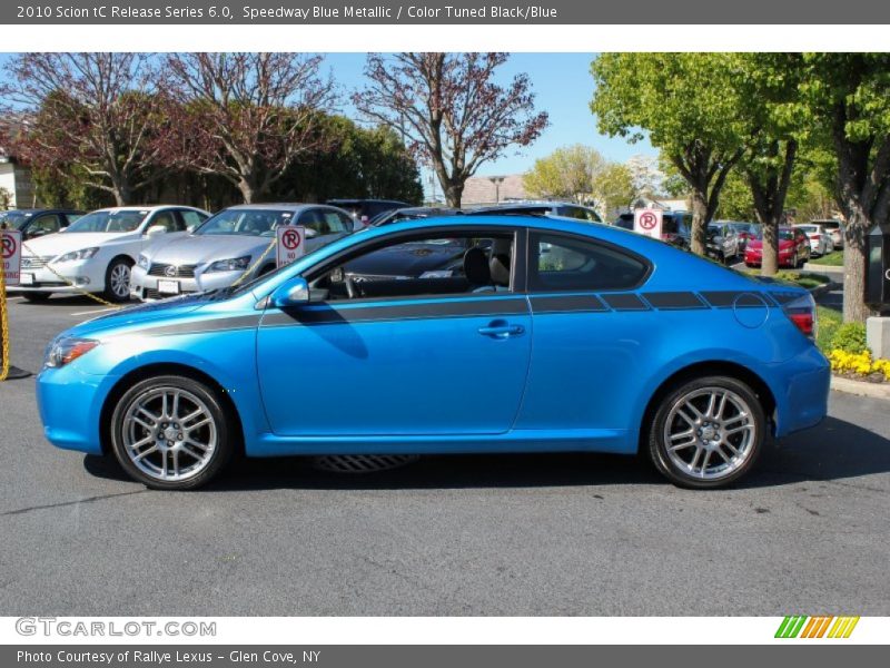  2010 tC Release Series 6.0 Speedway Blue Metallic