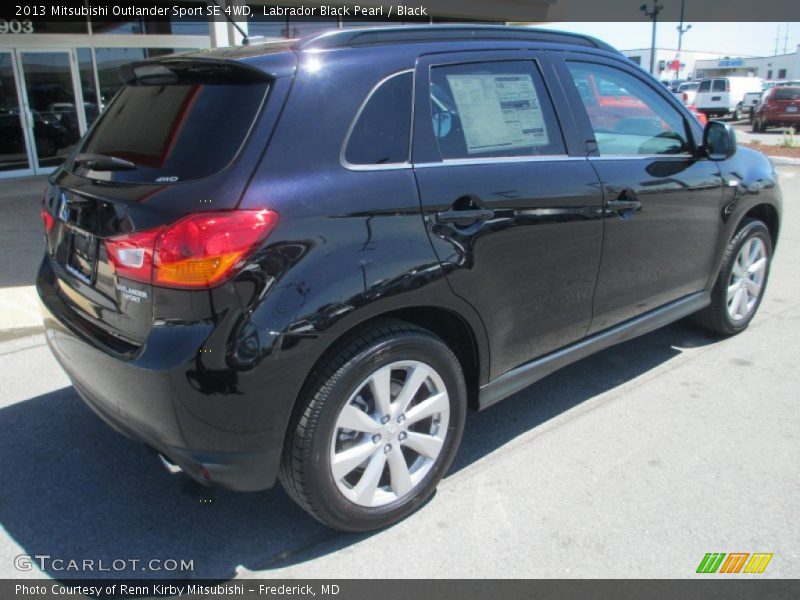 Labrador Black Pearl / Black 2013 Mitsubishi Outlander Sport SE 4WD