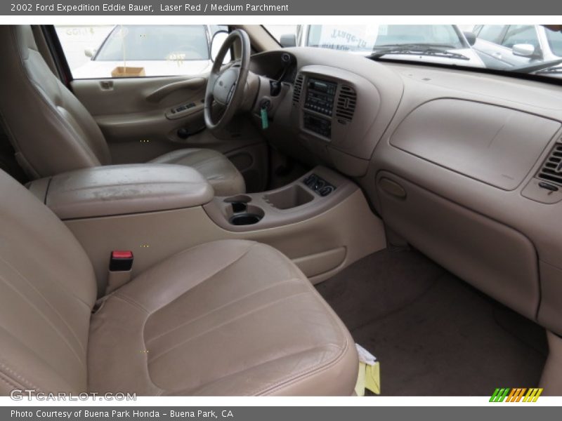 Laser Red / Medium Parchment 2002 Ford Expedition Eddie Bauer