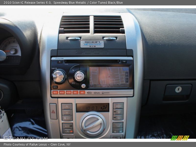 Speedway Blue Metallic / Color Tuned Black/Blue 2010 Scion tC Release Series 6.0