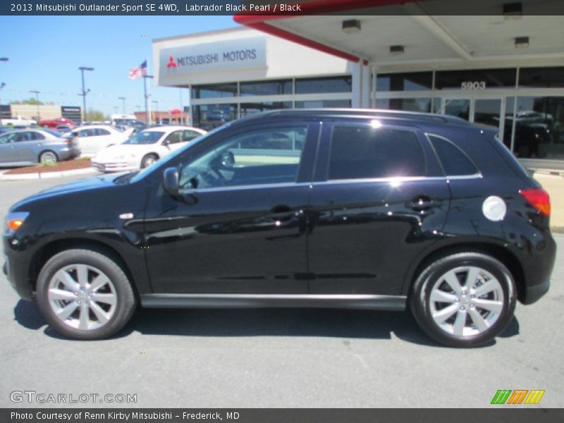 Labrador Black Pearl / Black 2013 Mitsubishi Outlander Sport SE 4WD