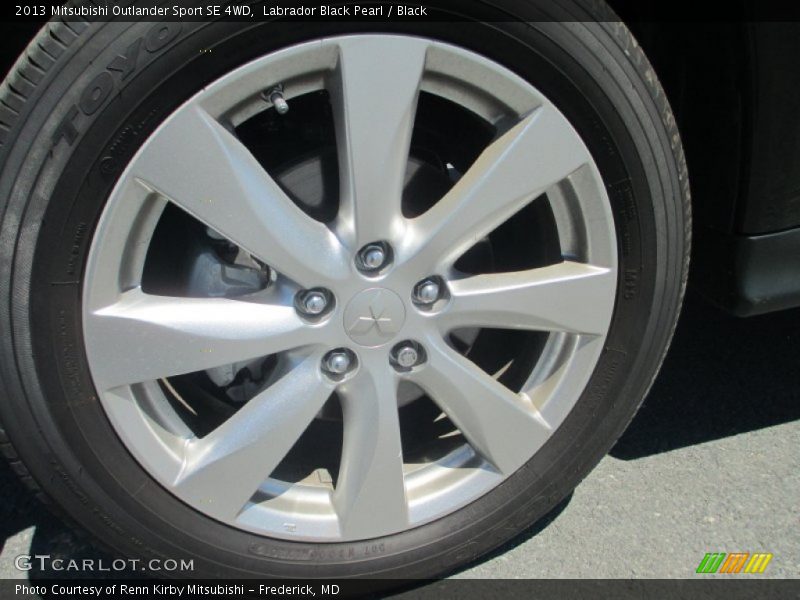 Labrador Black Pearl / Black 2013 Mitsubishi Outlander Sport SE 4WD