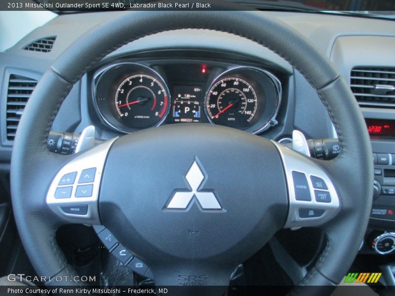 Labrador Black Pearl / Black 2013 Mitsubishi Outlander Sport SE 4WD