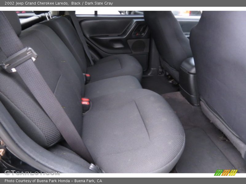 Black / Dark Slate Gray 2002 Jeep Grand Cherokee Laredo