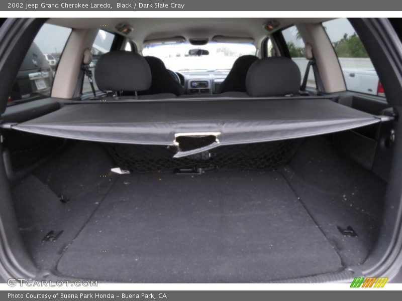 Black / Dark Slate Gray 2002 Jeep Grand Cherokee Laredo