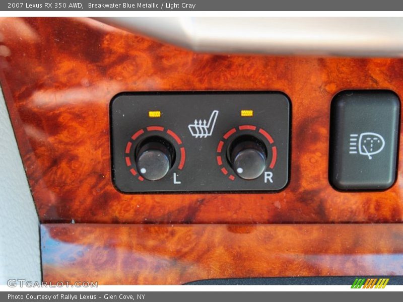 Controls of 2007 RX 350 AWD