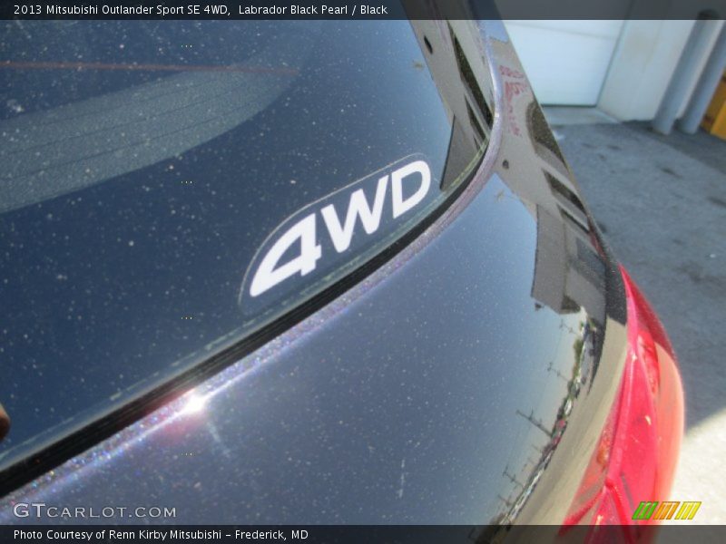 Labrador Black Pearl / Black 2013 Mitsubishi Outlander Sport SE 4WD
