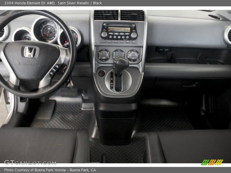 Satin Silver Metallic / Black 2004 Honda Element EX AWD