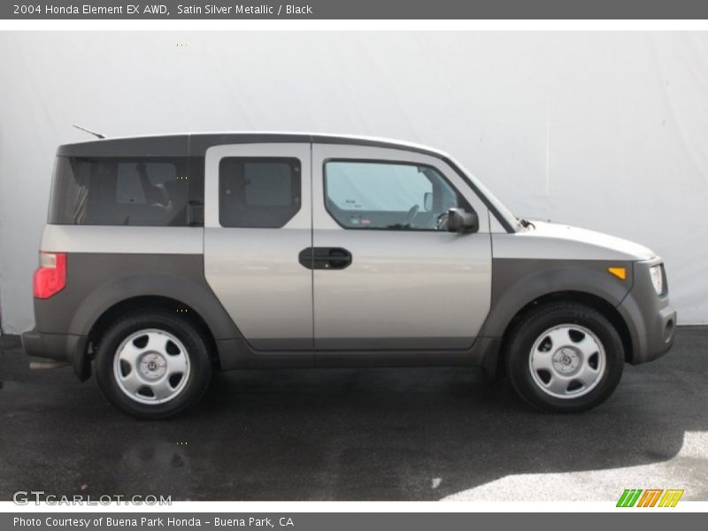 Satin Silver Metallic / Black 2004 Honda Element EX AWD