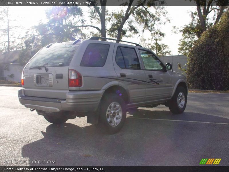 Powellite Silver Metallic / Gray 2004 Isuzu Rodeo S