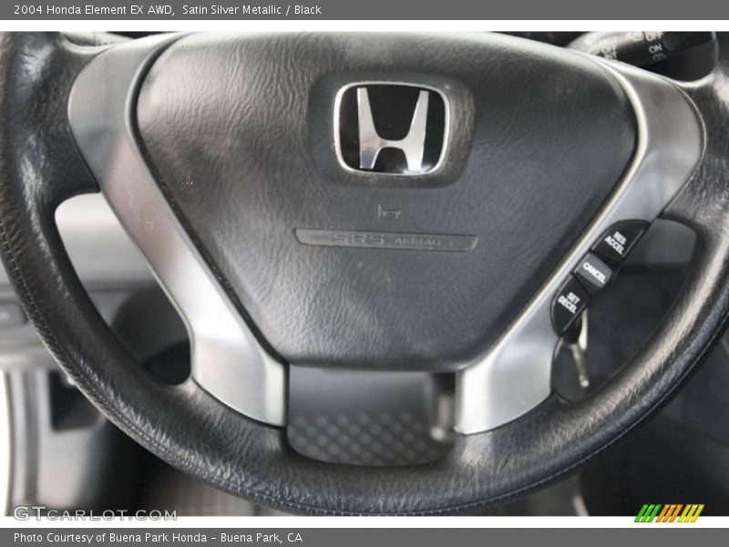 Satin Silver Metallic / Black 2004 Honda Element EX AWD