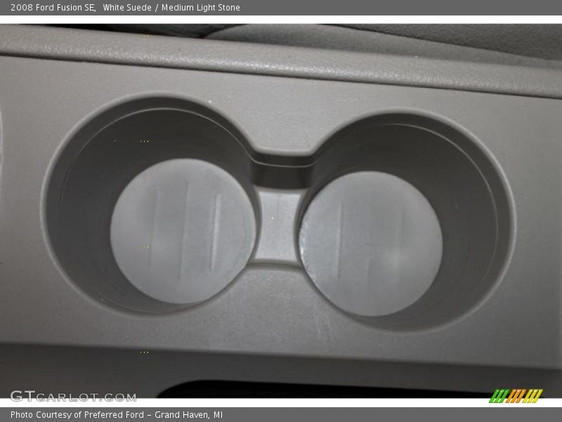 White Suede / Medium Light Stone 2008 Ford Fusion SE