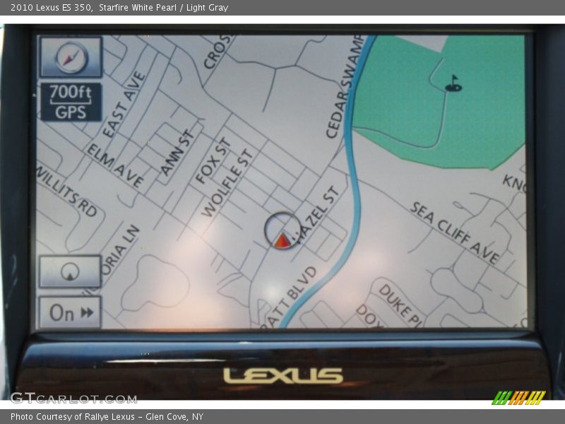 Starfire White Pearl / Light Gray 2010 Lexus ES 350