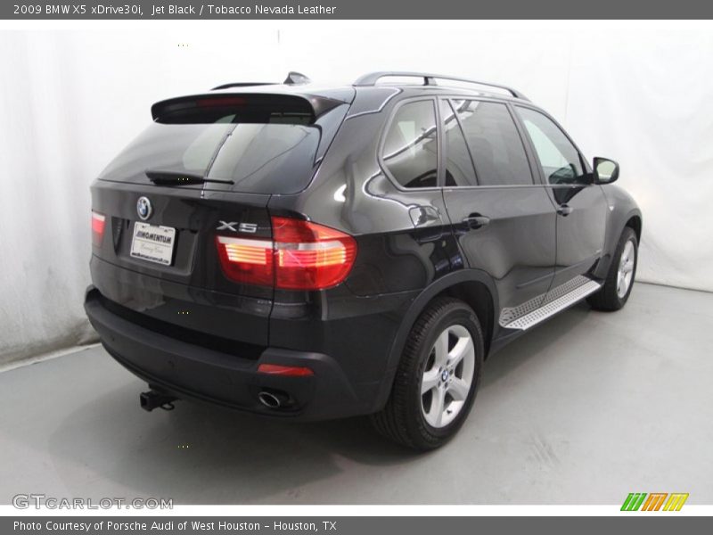 Jet Black / Tobacco Nevada Leather 2009 BMW X5 xDrive30i