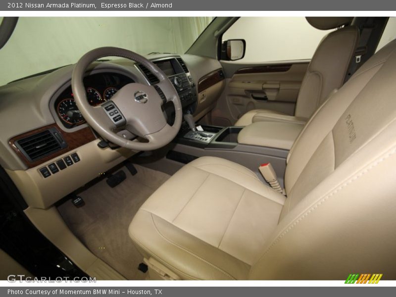 Espresso Black / Almond 2012 Nissan Armada Platinum