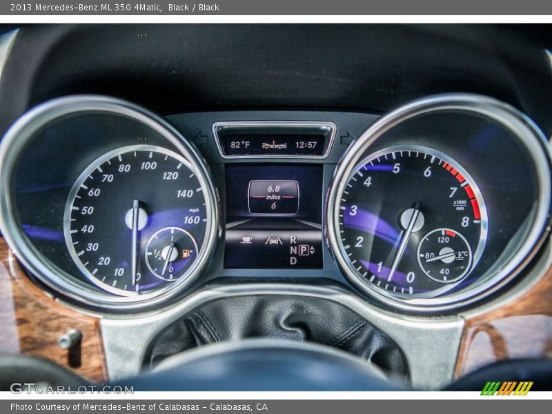 Black / Black 2013 Mercedes-Benz ML 350 4Matic