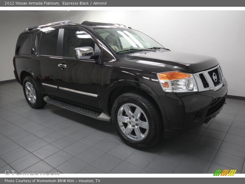 Espresso Black / Almond 2012 Nissan Armada Platinum