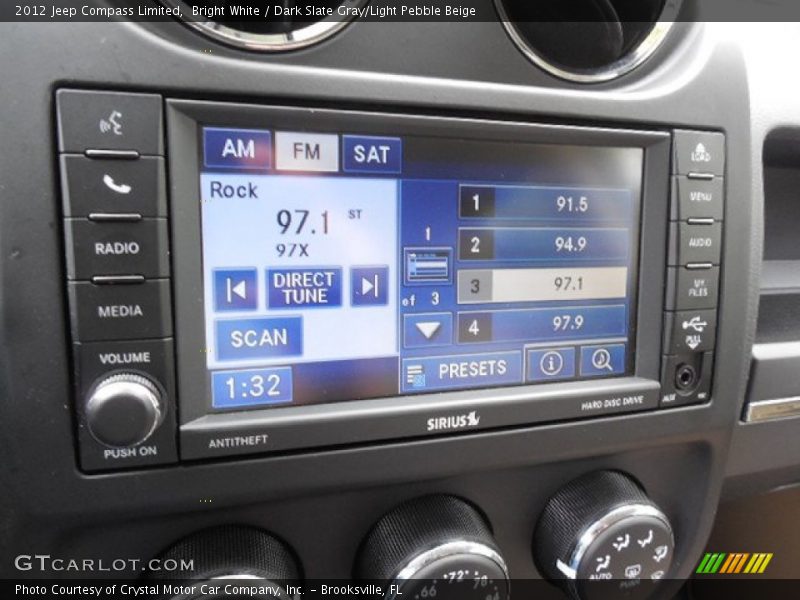 Audio System of 2012 Compass Limited