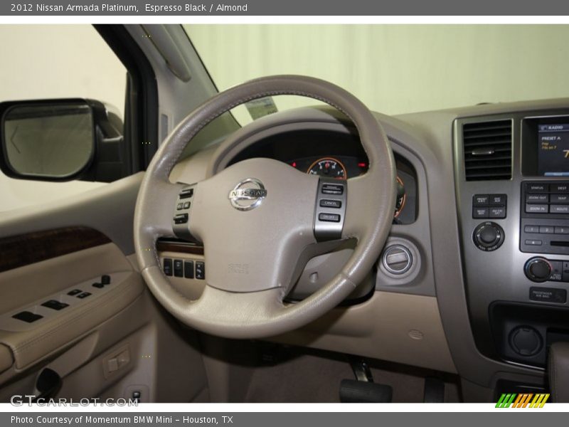 Espresso Black / Almond 2012 Nissan Armada Platinum