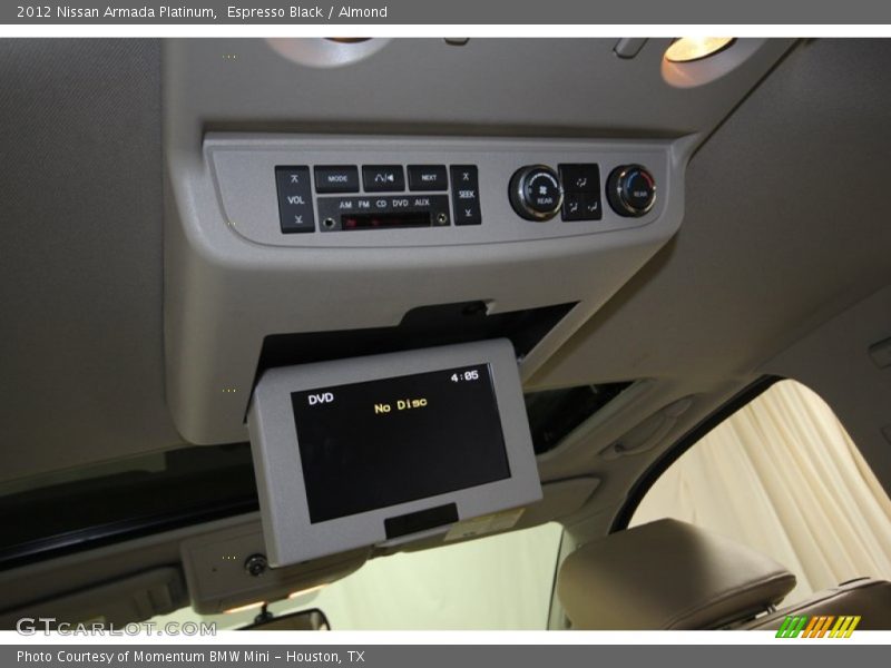 Espresso Black / Almond 2012 Nissan Armada Platinum