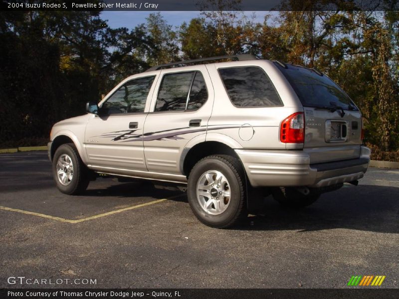 Powellite Silver Metallic / Gray 2004 Isuzu Rodeo S